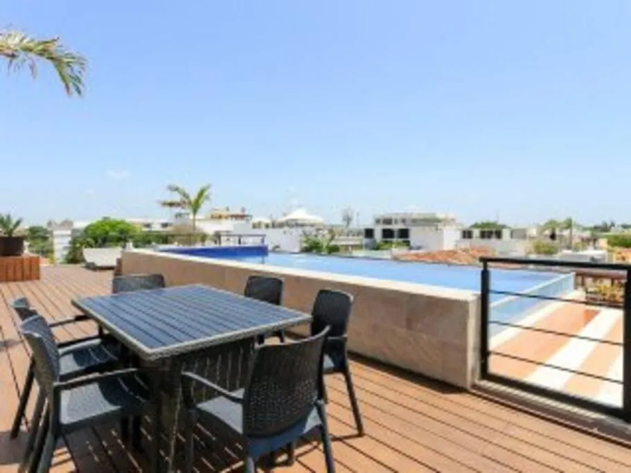 Location- 3-Bdr Penth-150 Mbps- Pool- Priv Rooftop Playa del Carmen 0*,  Mexiko