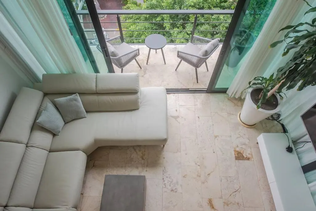 Lägenhet Location- 3-Bdr Penth-150 Mbps- Pool- Priv Rooftop Playa del Carmen Mexiko